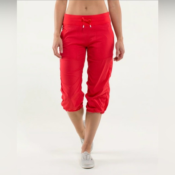 Lululemon Dance Studio Crops - Opal White - (not red ) - Picture 1 of 4